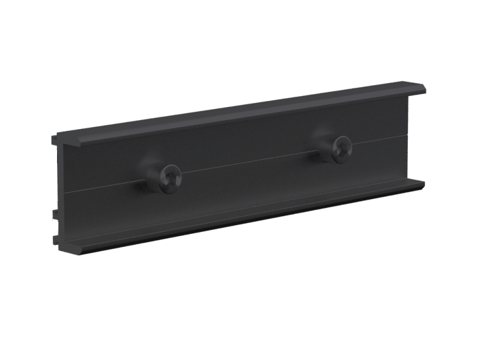 Clenergy PV-ezRack Splice for ECO-Rail, (Black Anodized AA10) - Sol ...