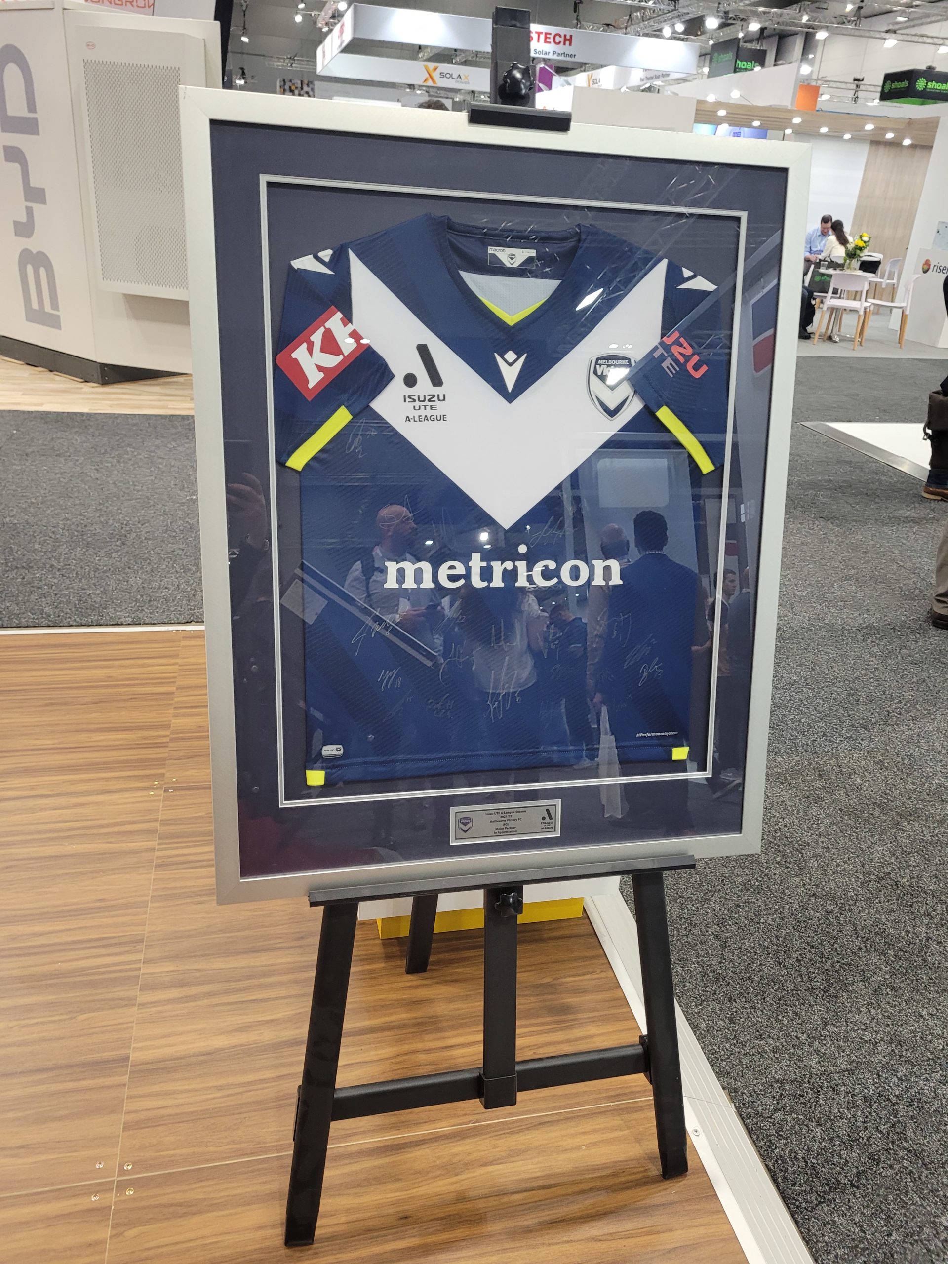 ENDED: Win a Melbourne Victory Jersey – Visit us in our booth (N123) at All-Energy Australia 2022