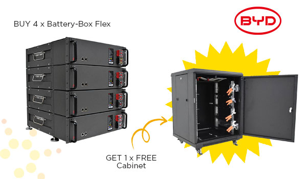 ENDED: Last Chance to Buy Your BYD Flex and Get a FREE Cabinet with Purchase