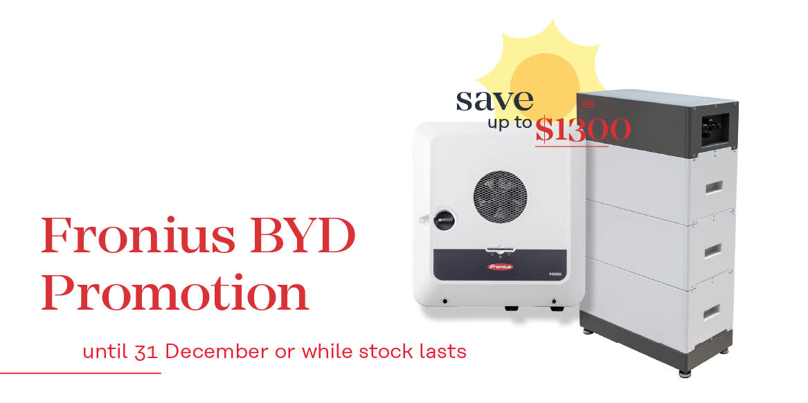 FRONIUS GEN24 Plus and BYD Battery-Box Promotion