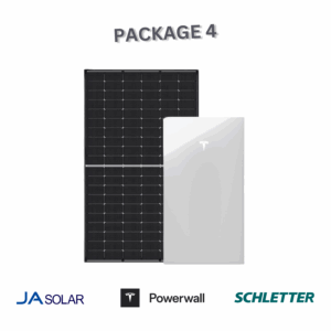 Package 4 JA 440W + Tesla PW3 + Schletter