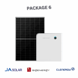 Package 6 JA 440W + Sigenergy + Clenergy Silver